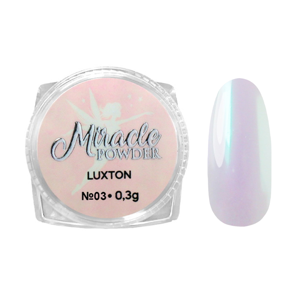 Пудра для гель-лаку Luxton Miracle Powder 03, 0.3 г